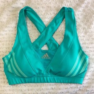 Padded adidas sports bra